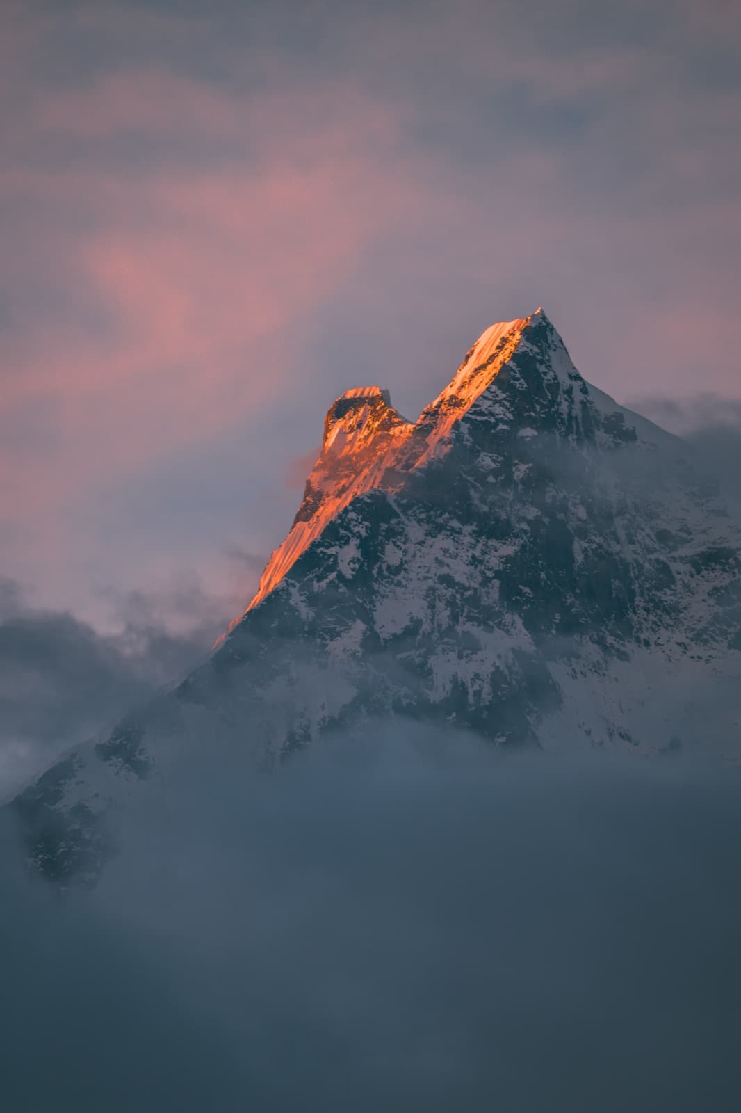 Annapurna range and Pokhara valley beneath the Himalayan peaks